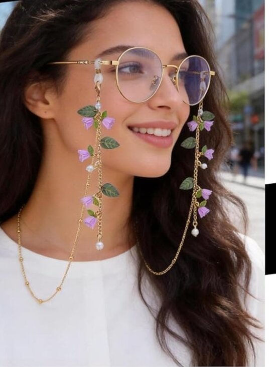 Flower Eyeglasses Chain main image 5